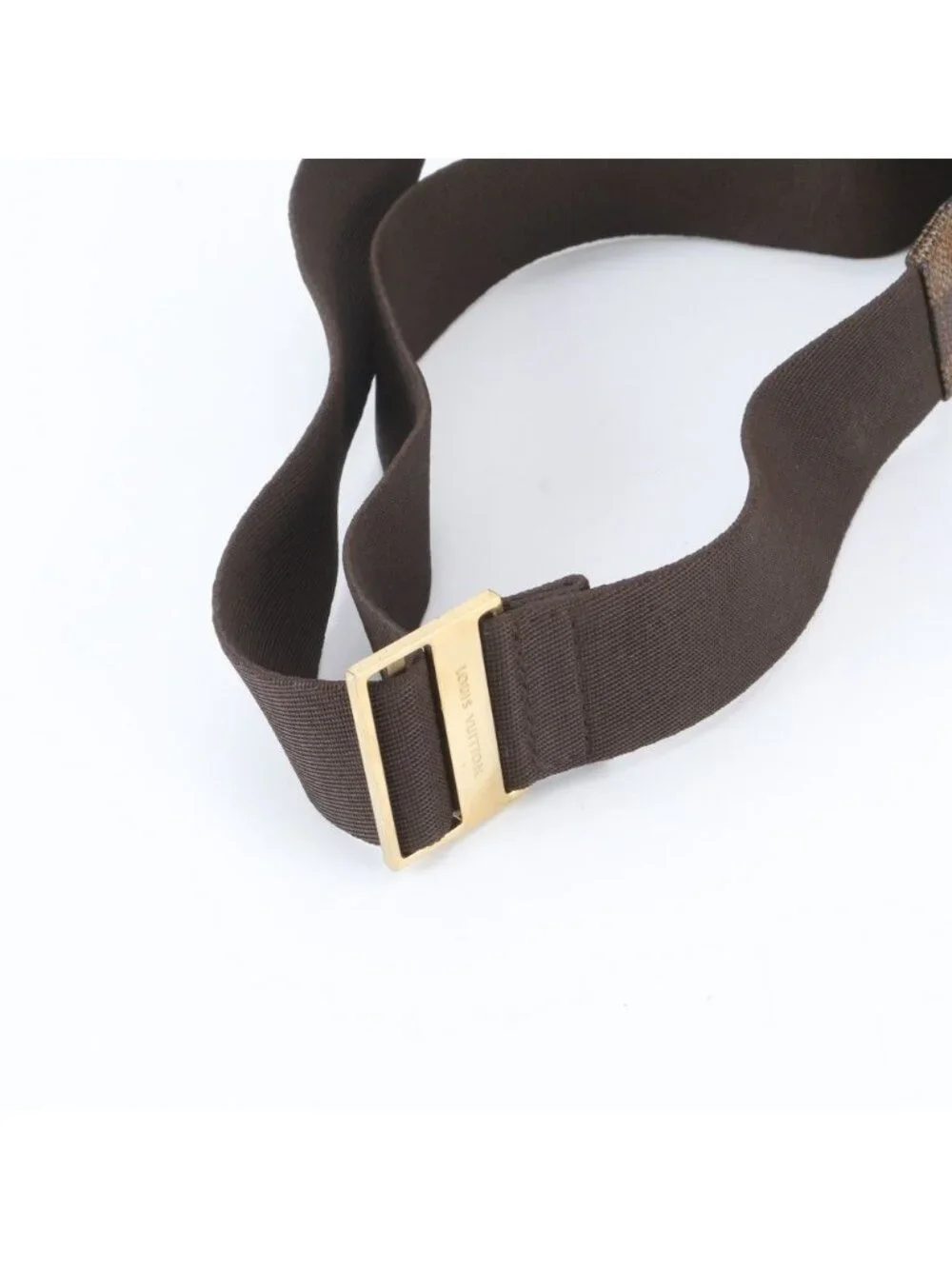 Louis Vuitton Damier Geronimos Leather 2-Way Belt Bag Crossbody Waist Pouch